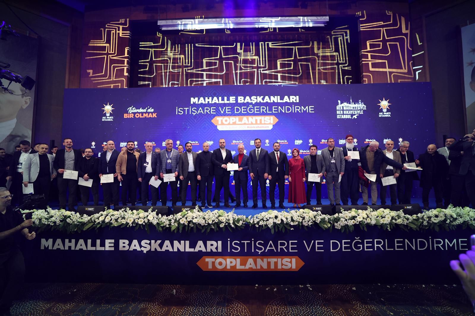 Kızılcahamam’da gerçekleştirilen İstişare ve Değerlendirme Toplantısına, Beşiktaş mahalle başkanlarımızla birlikte katılım sağladık