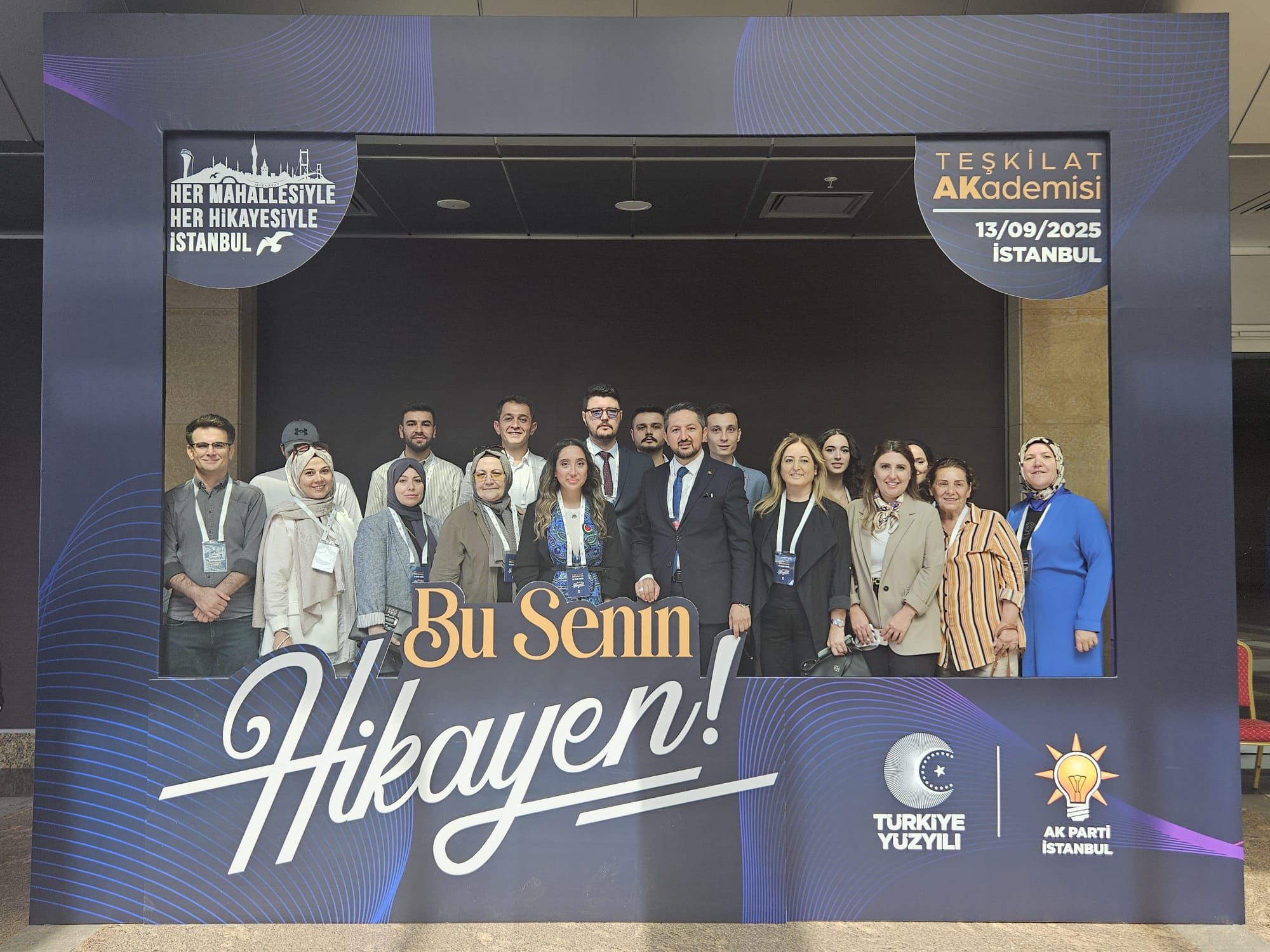 Teşkilat Akademisi Kapanış Programına Katılım Sağladık