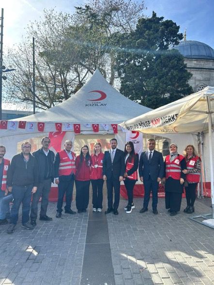 Kızılay Haftası Nedeniyle Teşkilatımızla Birlikte Kan Bağışı Yaptık